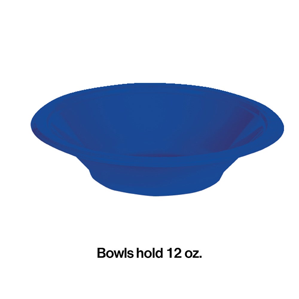 Plastic Cobalt Bowl