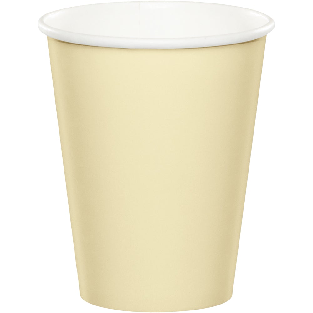 9 oz Hot/Cold Cups Ivory (24 counts)