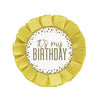 Medallion It's my Birthday Gold Confetti (1 count)