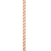 Sunkissed Orange & White Straws