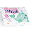 Narwhale Party Invitation