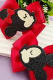 Adorable Pair Pigtail Hair Bows