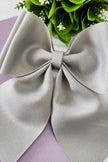 Cheer Bow Solid Color with Pony Tale