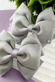 Solid Color Hair Bows, 4 Inch Hair Bow, Girls Hair Bow, Toddler Hair Bow