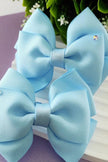 Solid Color Hair Bows, 4 Inch Hair Bow, Girls Hair Bow, Toddler Hair Bow