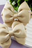 Solid Color Hair Bows, 4 Inch Hair Bow, Girls Hair Bow, Toddler Hair Bow