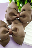 Solid Color Hair Bows, 4 Inch Hair Bow, Girls Hair Bow, Toddler Hair Bow