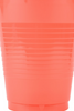 Coral 16 oz Plastic Cups 20 counts