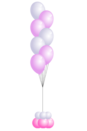 Latex Cascading Balloons Bouquet