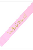 Bride To Be Sash