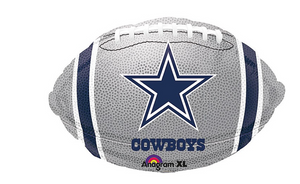 18″ NFL Dallas Cowboys Football Shape – Foil Balloon
