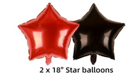 Foil Balloon Race Car Bouquet (5 pieces)