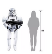 Stormtrooper Balloon - Star Wars 7 The Force Awakens Giant Gliding, 70in