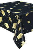 Starry Graduation Rectangular Foil Table Cover  54