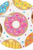 Donut Time Dinner Plates (8 counts)