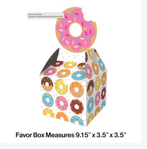 Donut Time Favor Box (8 count)