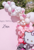 Charias in pink with Garland and the Garland Personalized