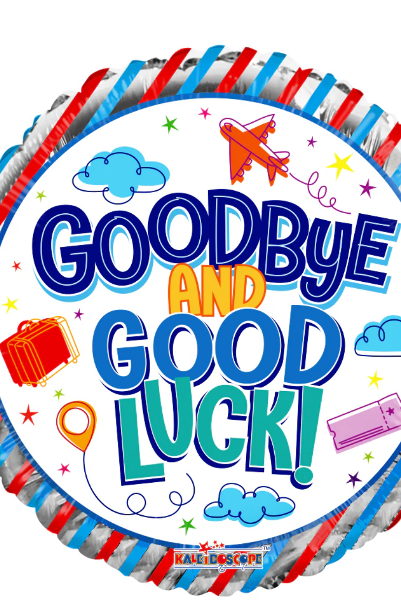 Goodbye and good luck 18″ Foil Balloon (Copy)