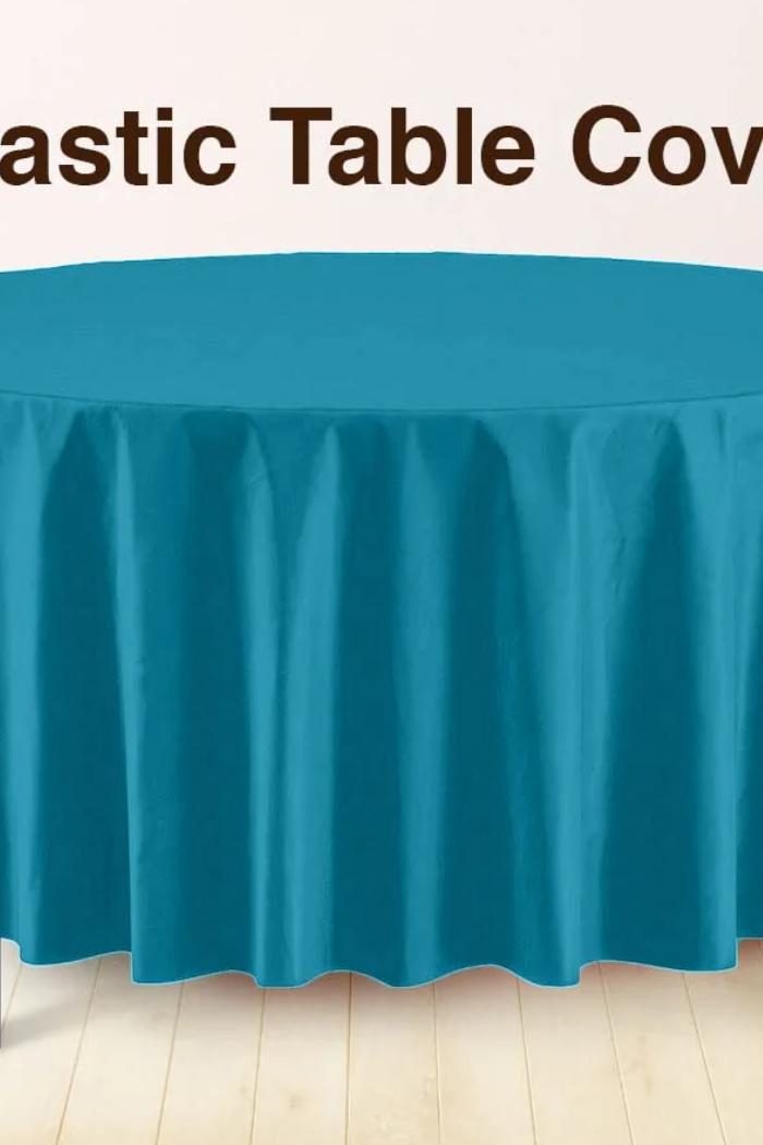 Round Turquoise Table Cover