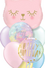 Cat Princess Birthday Balloon Bouquet