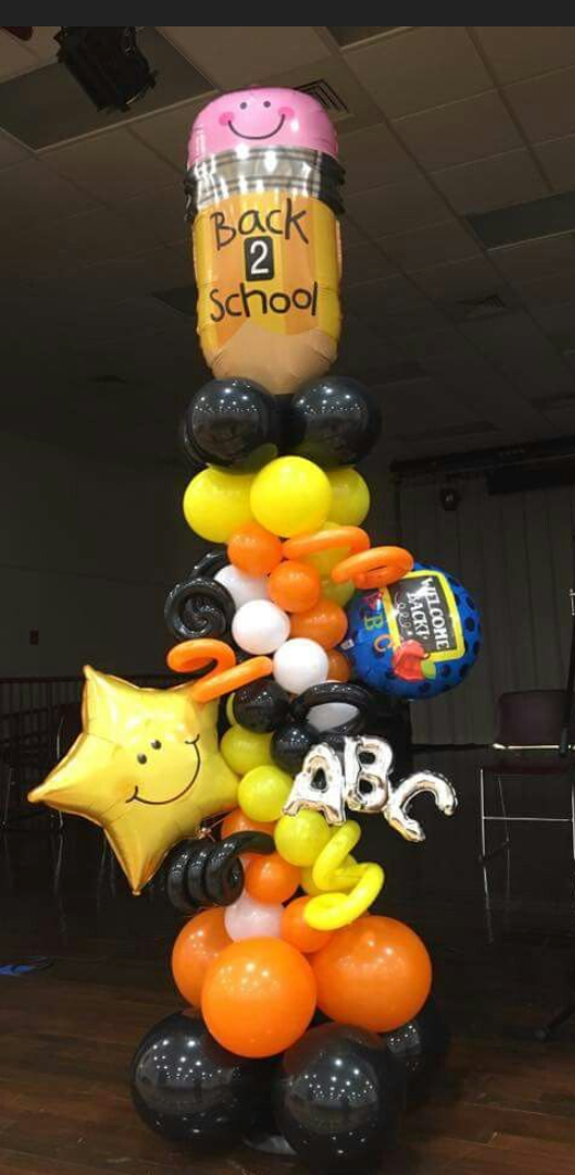 Themed  Balloon Column Tower