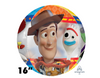 16 Inch Orbz Toy Story 4 Foil Balloon Anagram