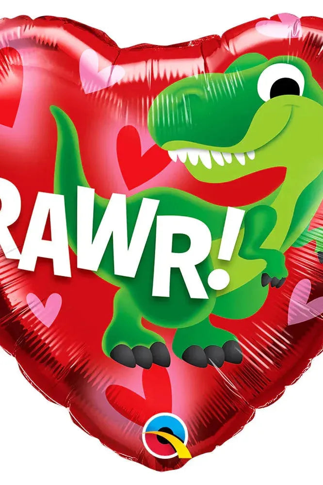 18 inch Dino Rail Foil Balloon