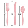 Classic Pink Assorted Cutlery