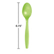 Fresh Lime Premium Cutlery Plastic Spoons Pack Of 24