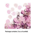 Classic Pink Swirls Confetti