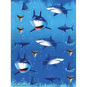 Shark Splash Stickers