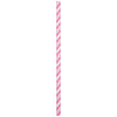 Candy Pink Paper Straws