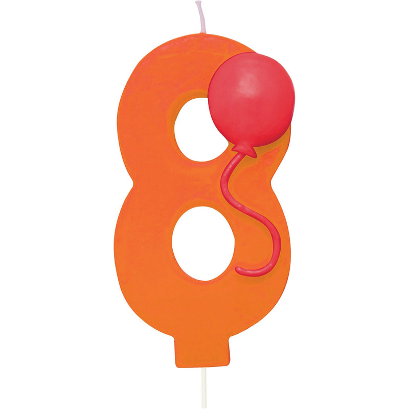 Candles Numeral 8