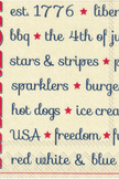 America Cocktail Napkins