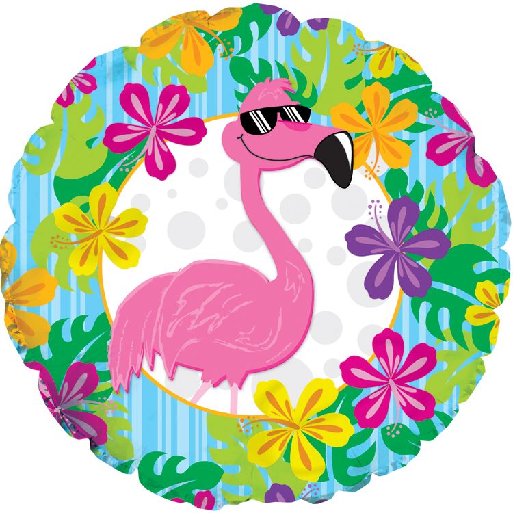 18" Cool Flamingo