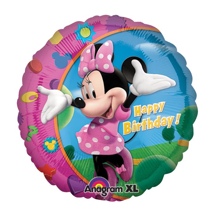 18"  Minnie Happy Birthday