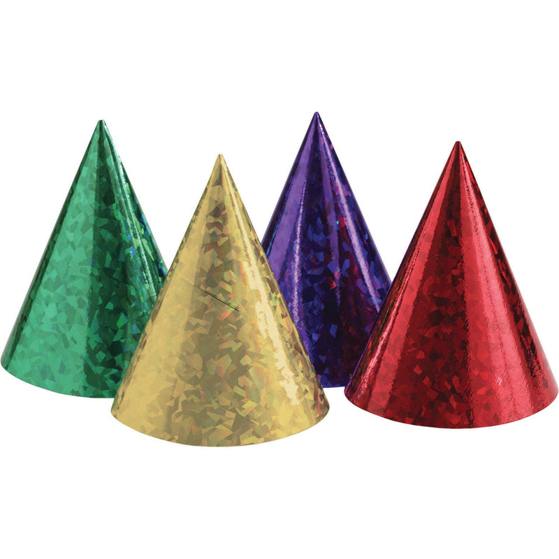 Party Hats Prisma Assorted Colors