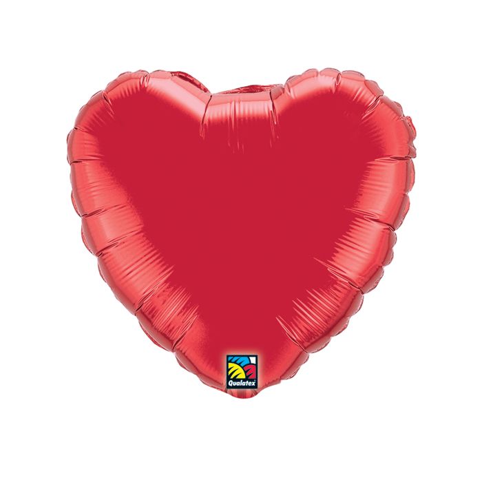 18 inches Foil Heart Balloon Qualatex 1ct