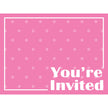 Invitations  Candy Pink