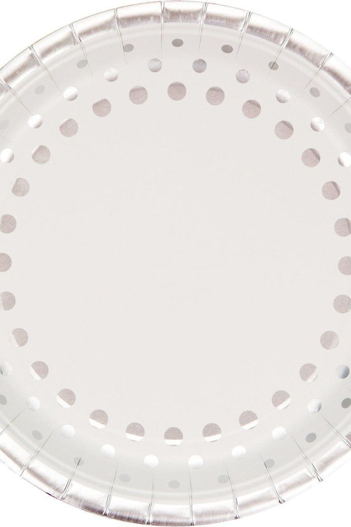 Sparkle and Shine Silver Dinner Plate  9