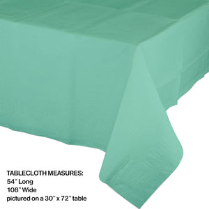 Fresh Mint Paper Table-cover 54