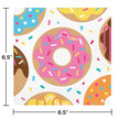 Donut Time Lunch Napkins (16 counts)