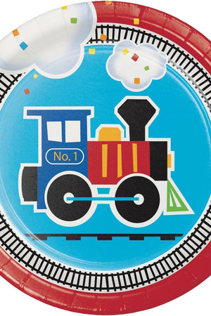 All Aboard  Luncheon Plates