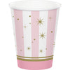 Twinkle Toes Ballerina Paper Party Cups x 8