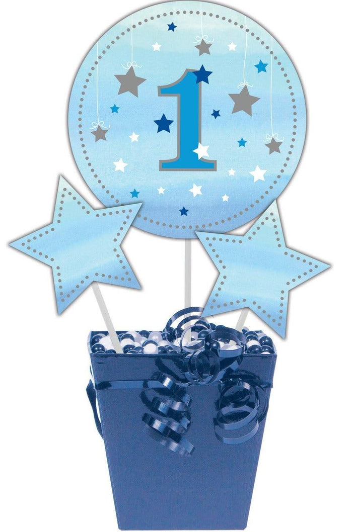 One Little Star Boy Centerpiece Sticks