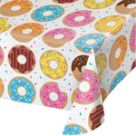 Donut Time Plastic Tablecover (1 count)