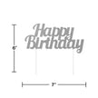 Happy Bday Cake Topper (1 count)