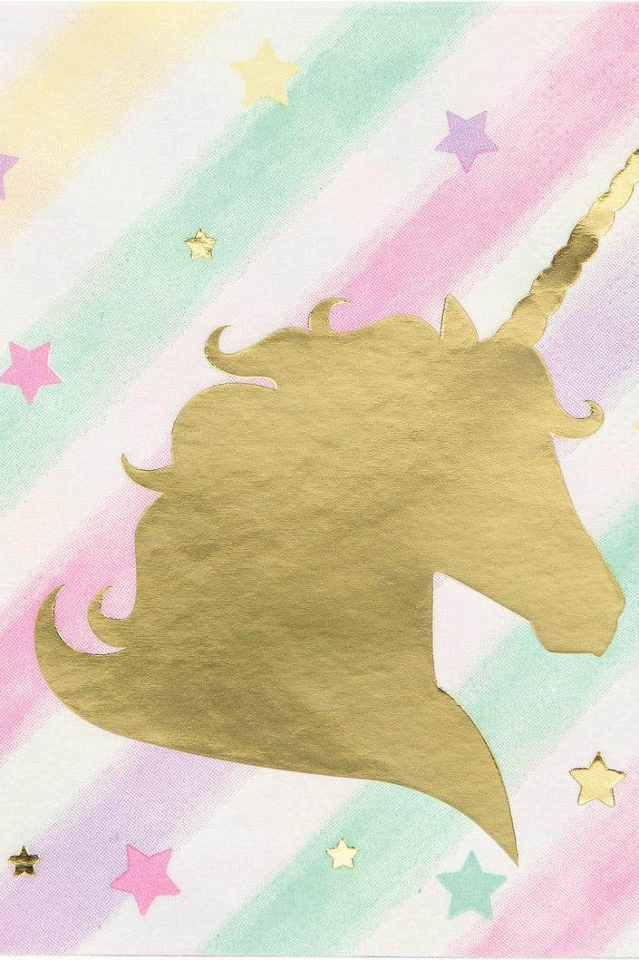 Unicorn Sparkle Beverage Napkin