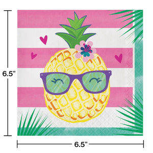 Pineapple n Friends Lunch Napkins