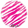 18"  Zebra Print Foil Balloon